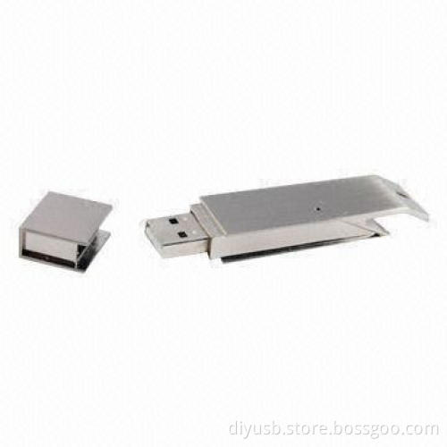 Bottle Opener Style Pen USB Flash Drive, Made of Metal, Brand Chip with 2-year Warranty